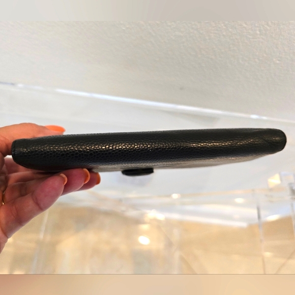 Authentic Chanel Caviar CC Leather Wallet EUC ✨️ - Picture 3 of 16